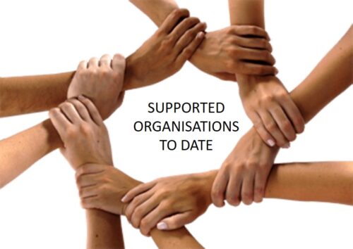 ring of arms to with supported organisations