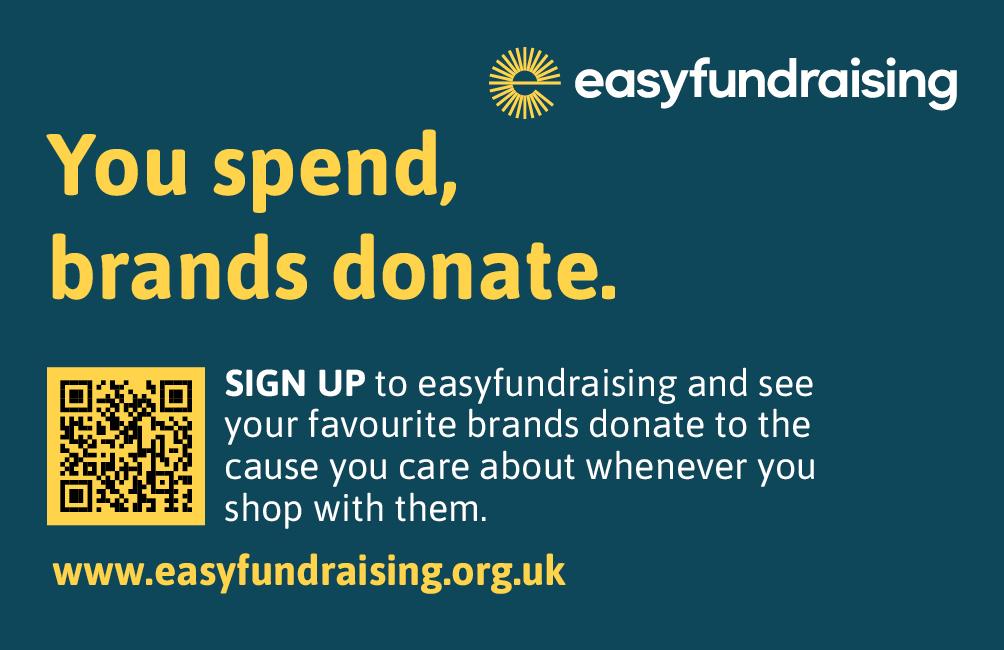 a blue background with yellow text